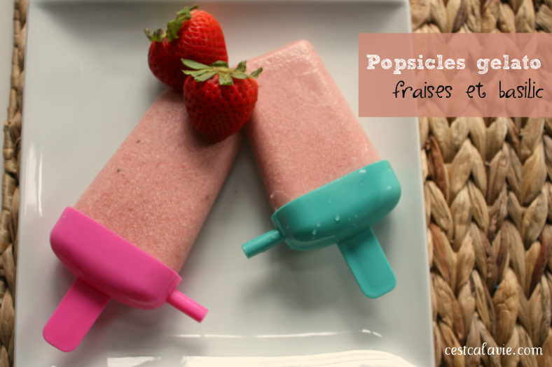 recette popsicles