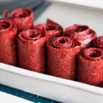 Rouleaux aux fraises sans sucre