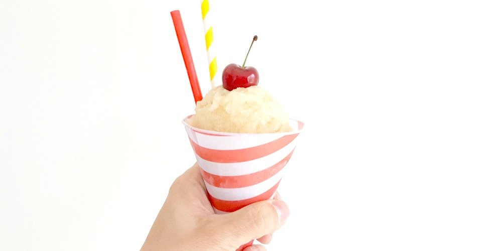 Sorbet au thé glacé & au citron wooloo