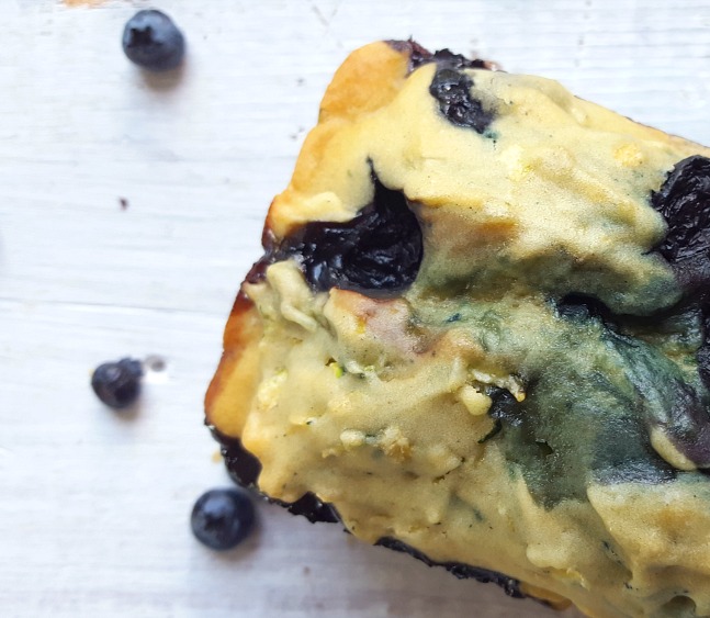 Pain bleuets et zucchini