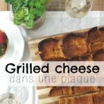 Grilled cheese dans une plaque wooloo