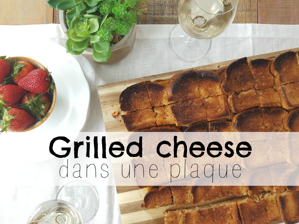 Grilled cheese dans une plaque wooloo
