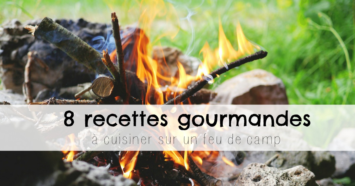 recettes gourmandes à cuisiner sur un feu de camp wooloo