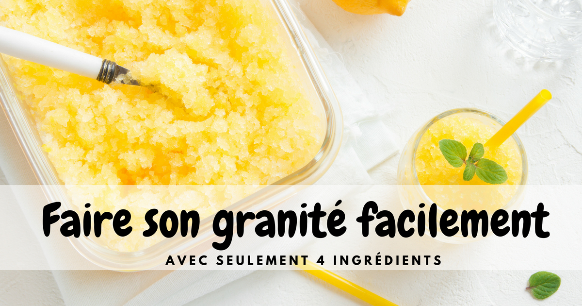 faire un granité aux fruits wooloo