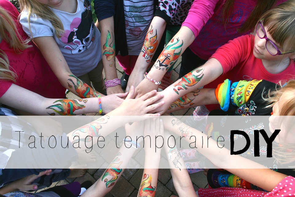3 méthodes pour faire des tatouages temporaires DIY