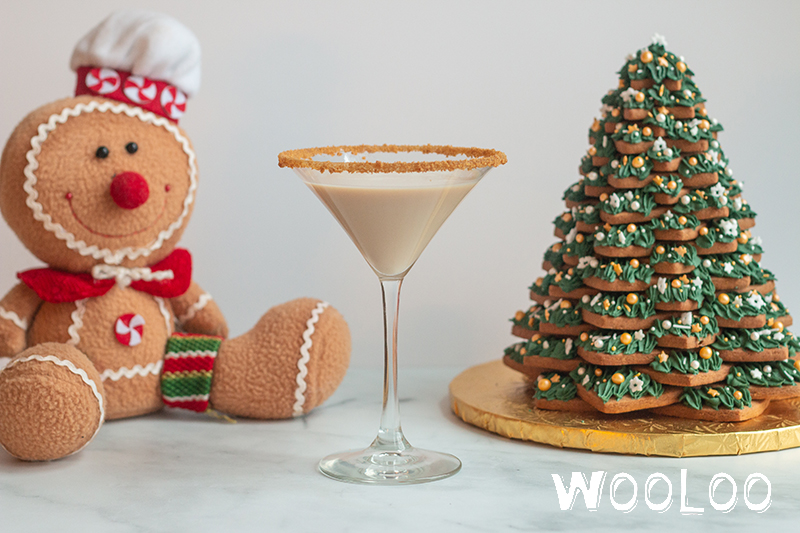 Cocktail de Noël au pain d'épices