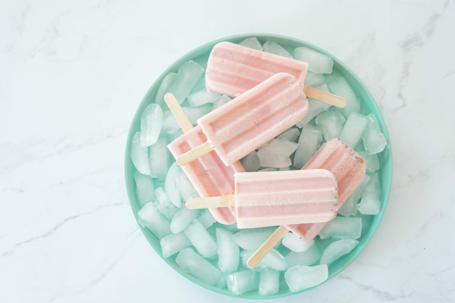 popsicles maison au goût de quick aux fraises