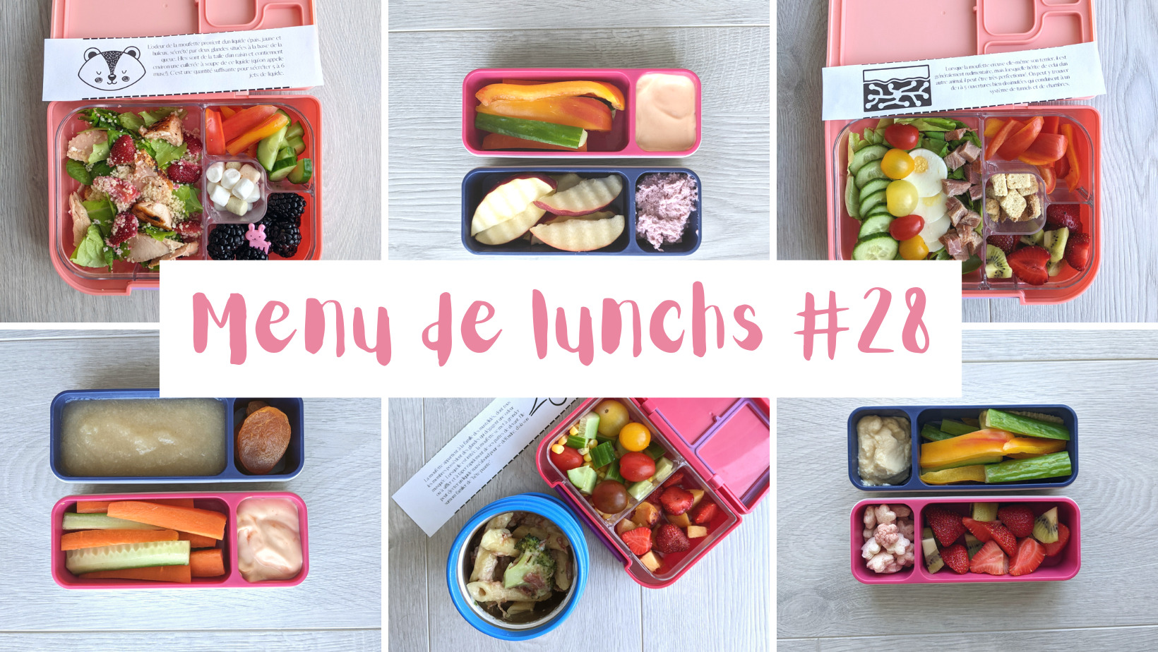 Menu de lunch 28