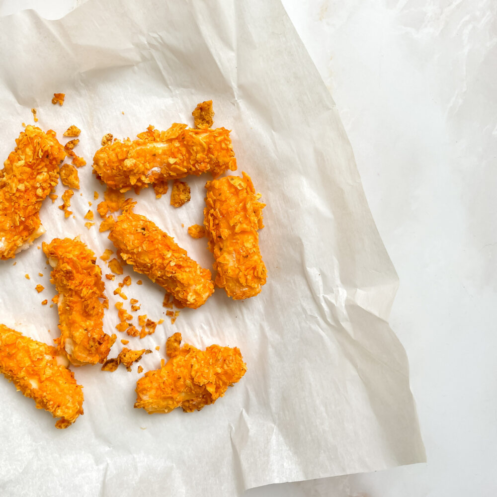 Bouchées de fromage enrobées de Doritos par Wooloo