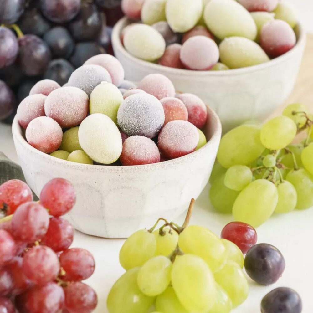 comment faire de savoureux raisins congelés